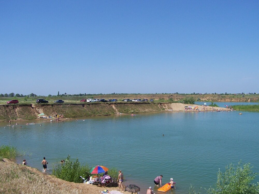 Озеро в саратове
