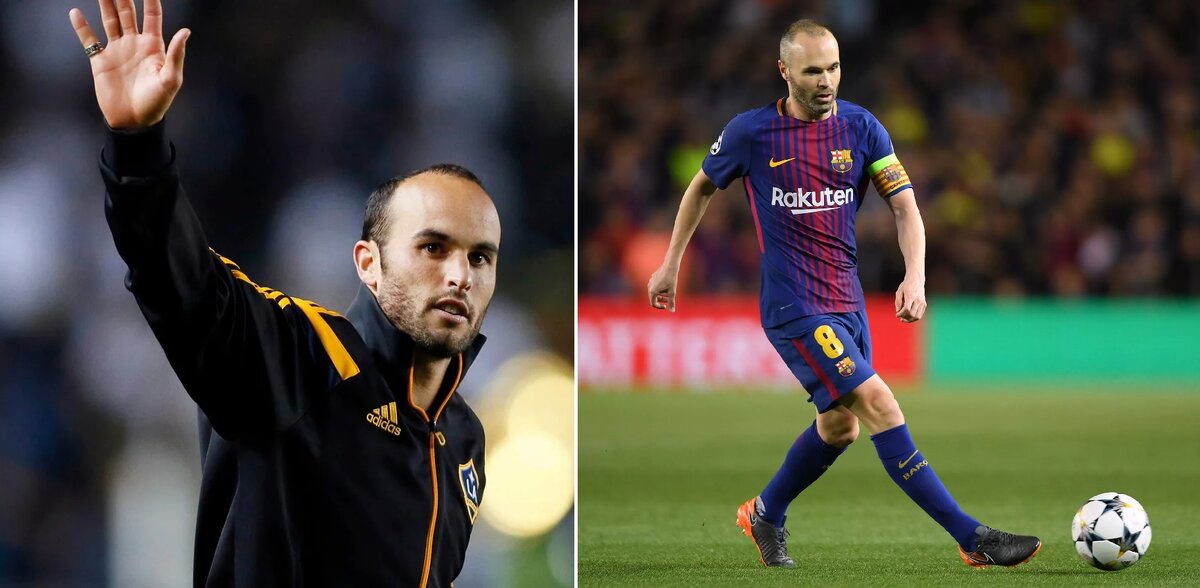 Андрес Иньеста & Лэндон Донован