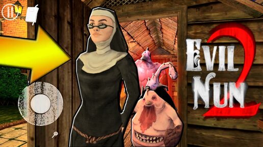 Video herunterladen: ПРОХОЖДЕНИЕ Игры МОНАХИНЯ 2 + НОВЫЕ ПИТОМЦЫ - Evil Nun 2 Gameplay