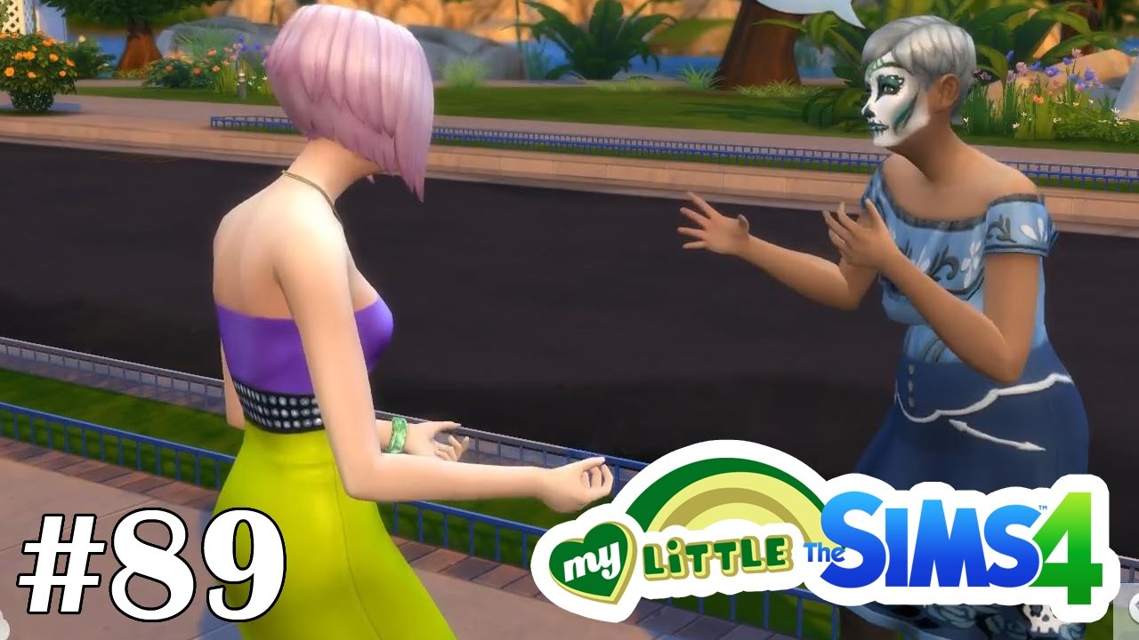 Ряженые в городе - My Little Sims - #89