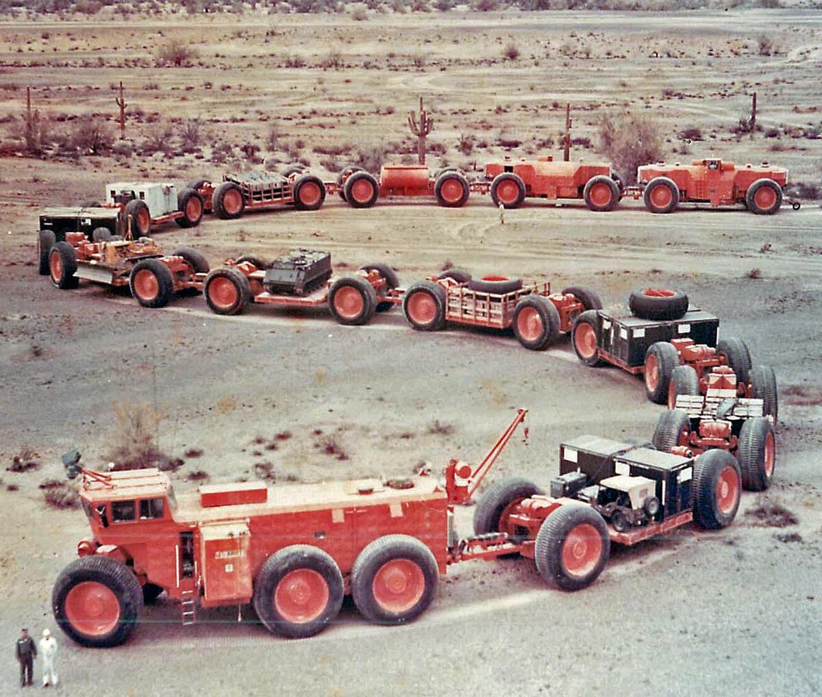 Letourneau TC 497 Overland Train Mark II