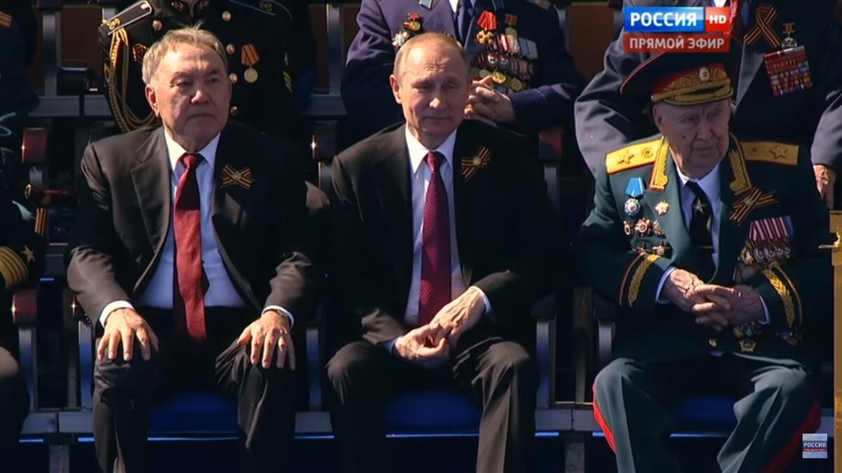 Путин и его Друг Назарбаев ( А где его друг ?)