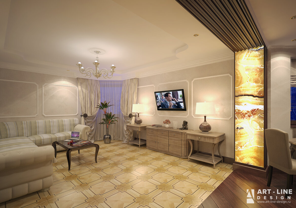 3D визуализация интерьера