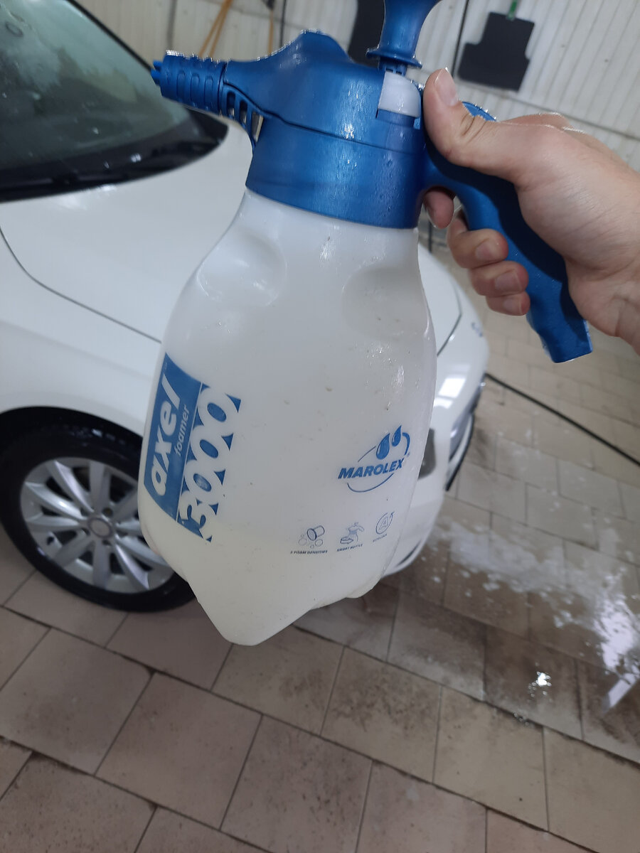 Накачной пенник. Вкупе с IK foam указанный Marolex один из числа самых популярных на  рынке