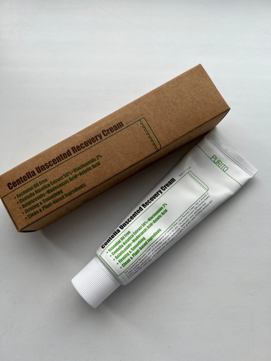 Purito Centella Unscented Recovery Cream