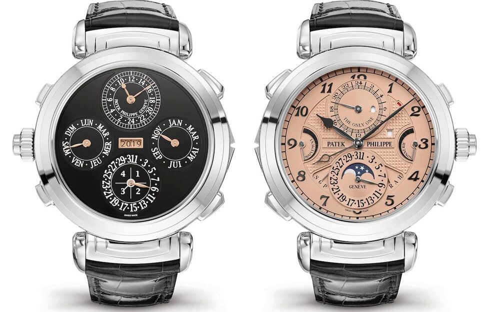 1. Часы Patek Philippe Grandmaster Chime Ref. 6300A-010

Аукцион Christie's в Женеве, ноябрь 2019 года

Цена 31 млн. долларов