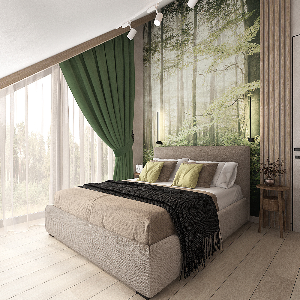 Современные фотообои - отличный способ добиться полного погружения в природу