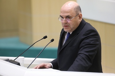   Председатель Правительства Российской Федерации Михаил Мишустин ©Илья Питалев РИА Новости