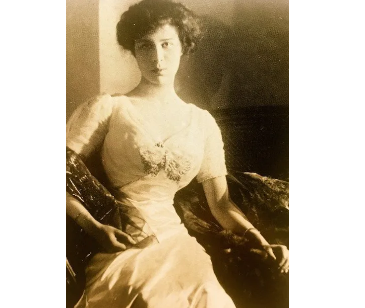 Хизер Фирбэнк, 1909. (с) https://www.tessaboase.com/post/the-seduction-of-heather-firbank-edwardian-it-girl