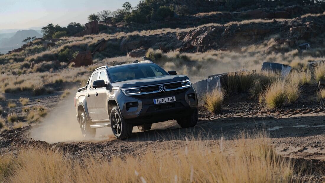 Volkswagen Amarok Panamericana впечатлил на африканском бездорожье...