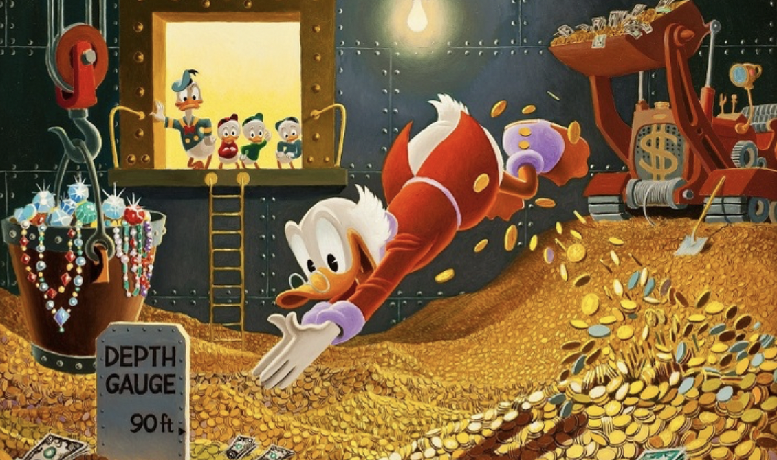 Scrooge McDuck and Money