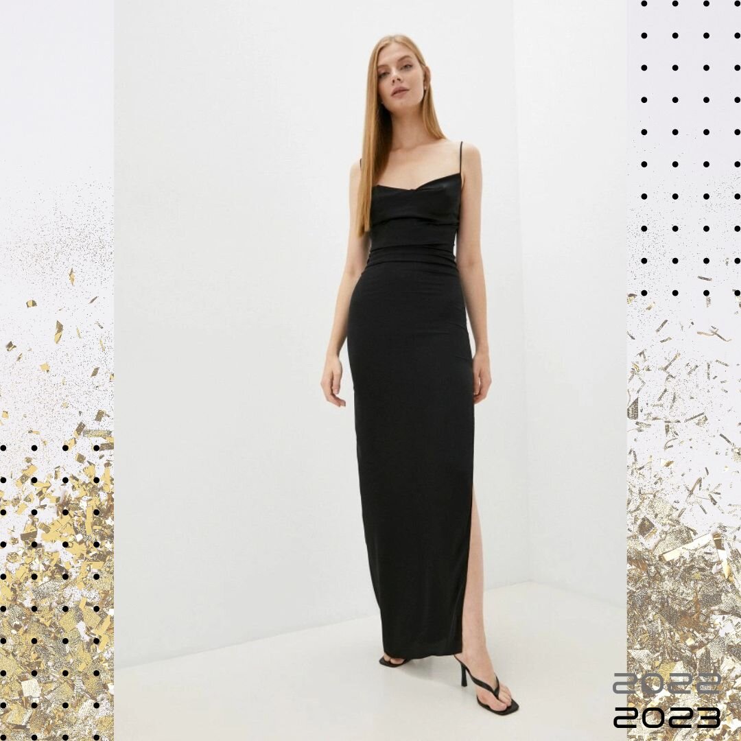 Модный тренд 2022: как черный новогодний образ сделать супер стильным – по мнению модели Лили Олдридж