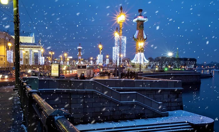 Зима в Санкт-Петербурге. 