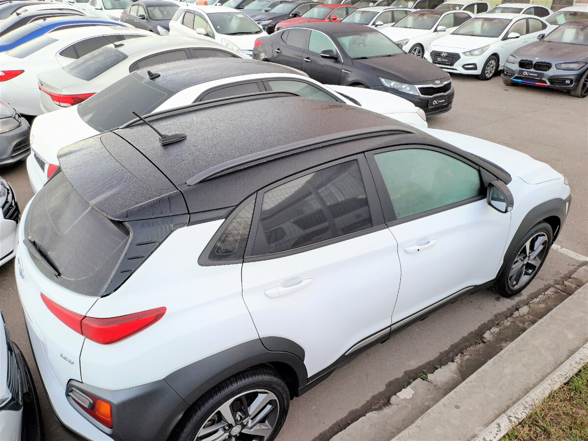 Вид сверху Hyundai Kona 2018 г.в