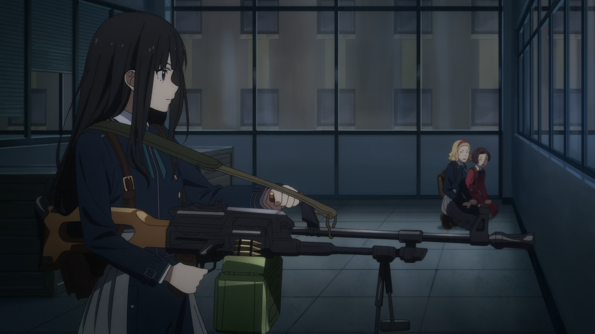 Такина Иноуэ, хладнокровный «киборг-убийца» на службе «Ликорис»...