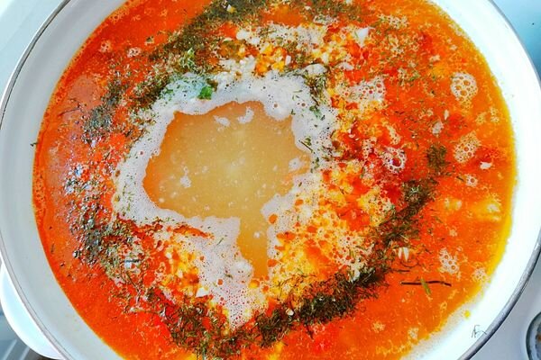 Гороховый суп с копчёной курицей, рецепт приготовления