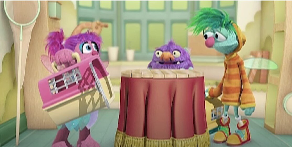 Монстры из нынешней украинской "Улицы Сезам", на самом деле, оригинальные - американские.