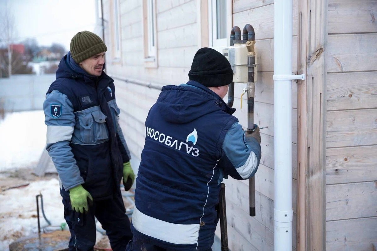 Подключение газа домодедово В селе Введенское городского округа Домодедово ещё одно домовладение подготовили