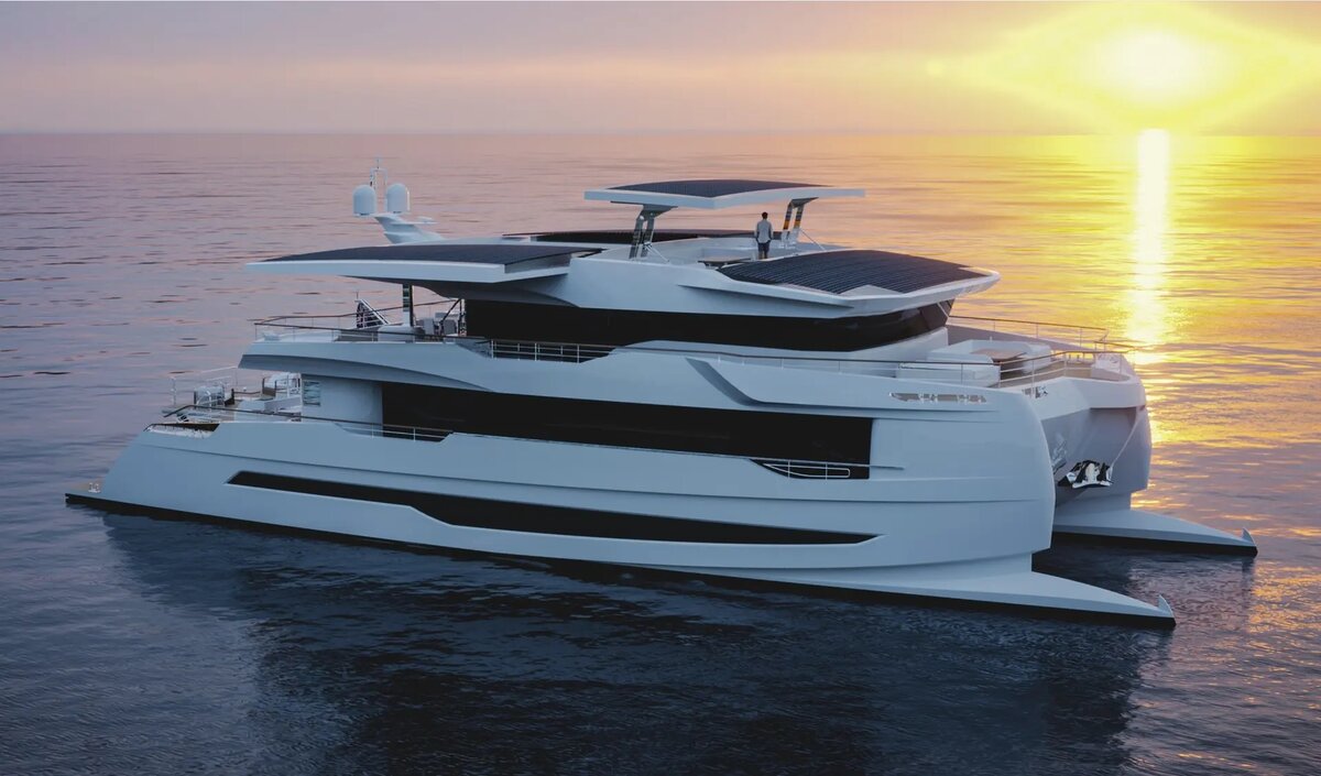 Австрийский производитель лодок Silent Yachts представил новую суперъяхту «судного дня» Silent 120 Explore.-2