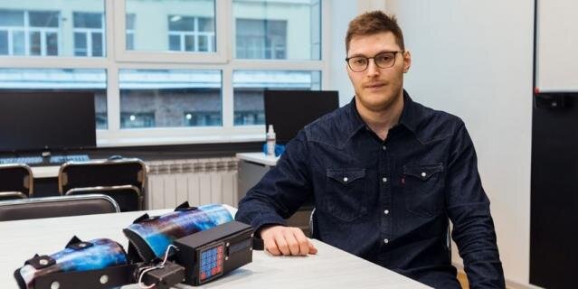    Протез-тренажер, который разработали аспиранты ИТМО.предоставлено пресс-службой университета ИТМО.