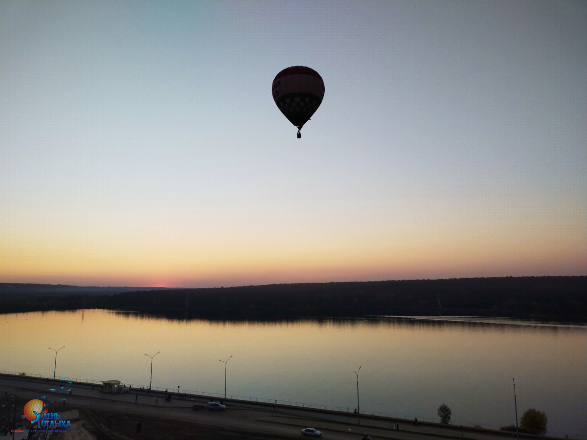 Вид на Яченское водохранилище.