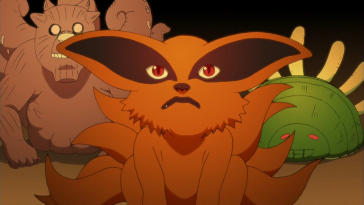 Семихвостый из Аниме Наруто