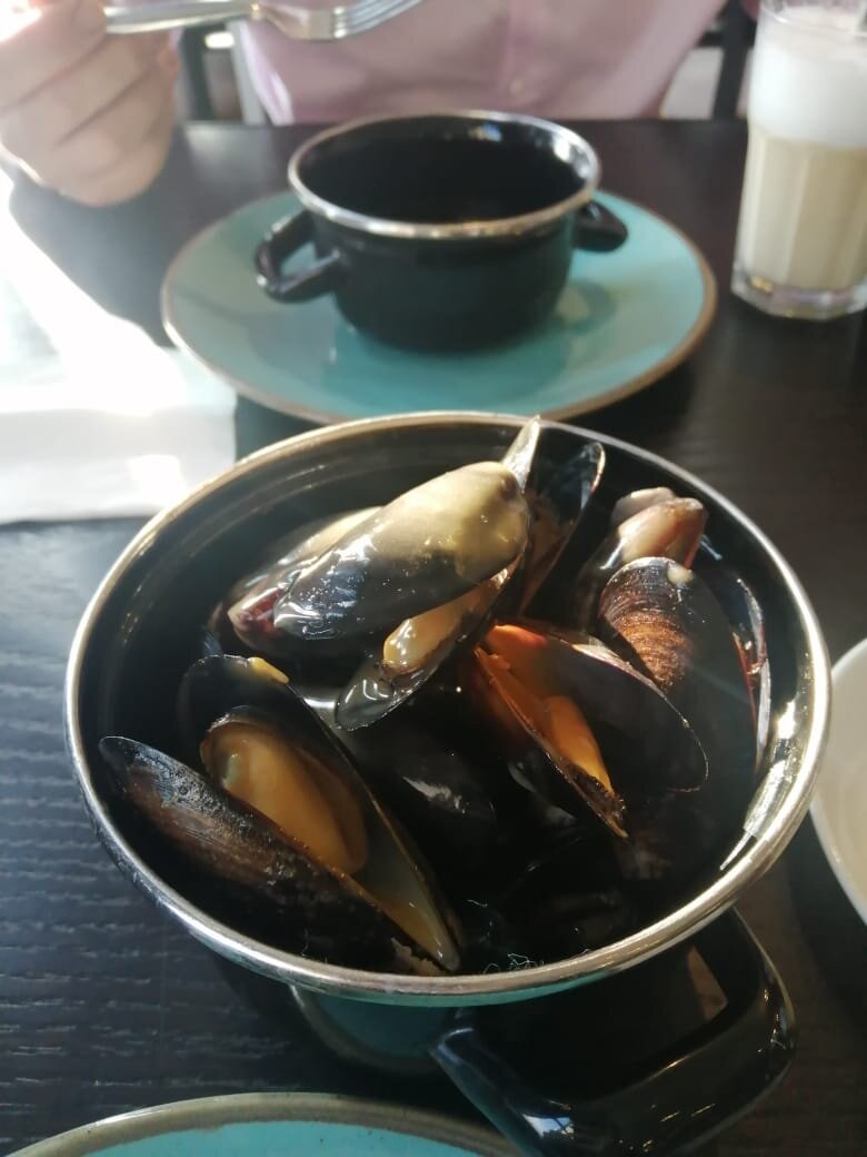 Мидии в соусе Том-ям