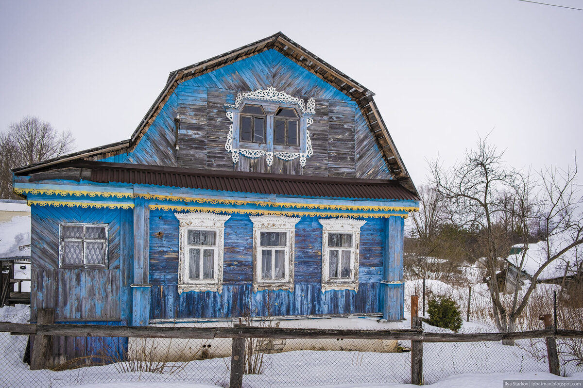 Село сколько домов