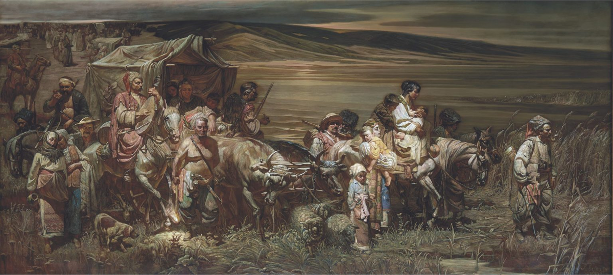 Переселение черноморских казаков на Кубань. Квашура Г.Т.