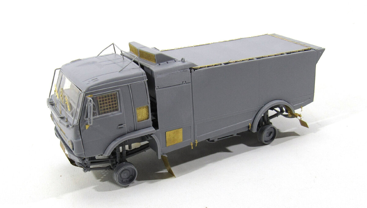 Набор фототравления на К-43509 "Мастер" от Звезды. Масштаб 1:43. 