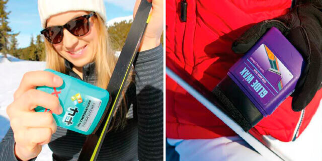     С помощью контейнера с аппликатором можно легко наносить парафин, даже находясь на лыжне Александр Карпов