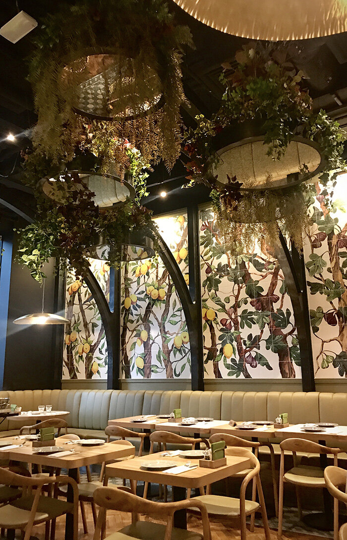 Интерьер ресторана Trattoria Mozza