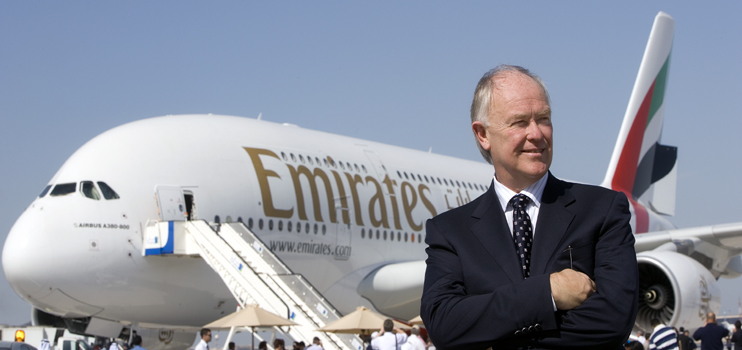 Sir Tim Clark. Фото: Emirates 