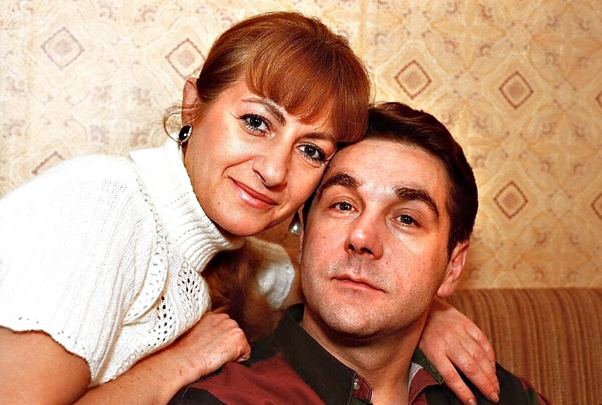 Сергей Маковецкий с женой