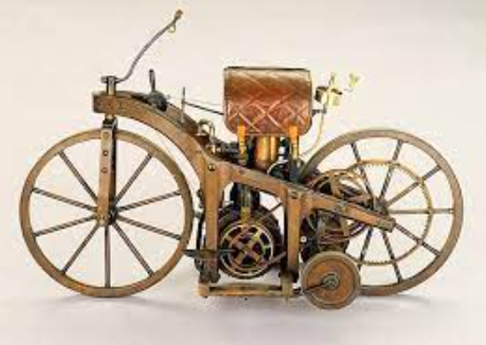 Первый мотоцикл. 
