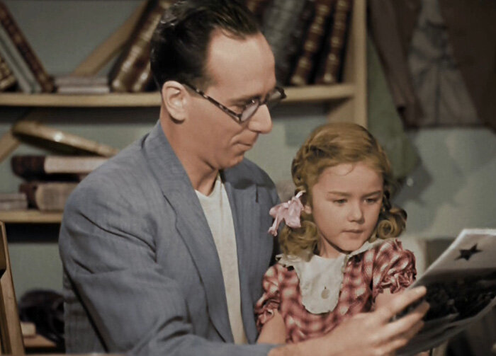 Кадр из фильма «Подкидыш» (1939). Скриншот экрана.