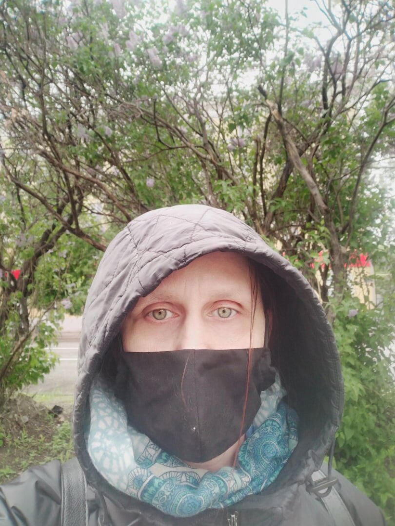 Трикотажная маска