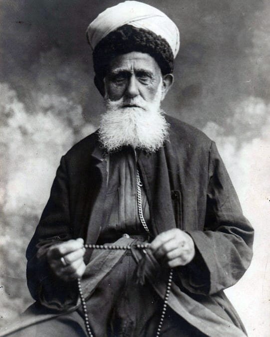 Хаджи Зачери Пшегоунович 82 года из аула Пшизхабль. 1920-е годы