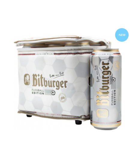 Bitburger Limited Football набор (Сумка Холодильник + 6*0,5 л.) 