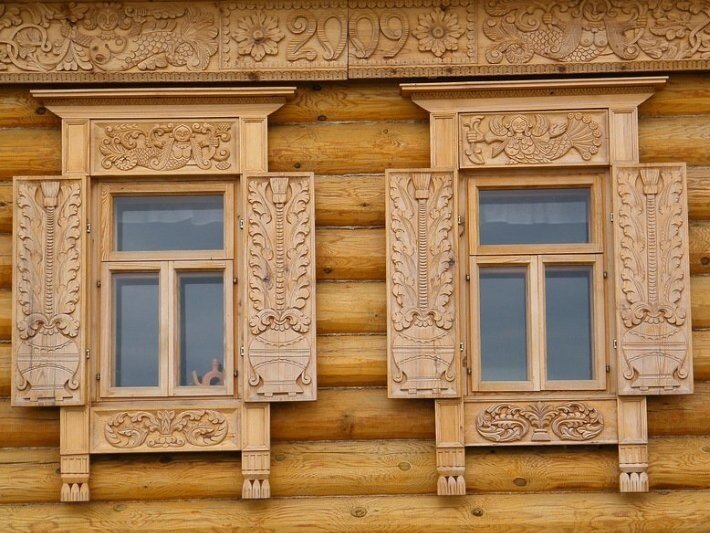 Резные ставни