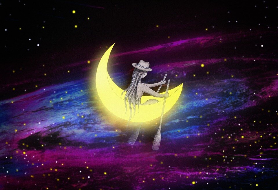 По волнам сновидений. источник фото - pixabay.com