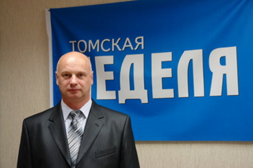 Лидер партии «Родина» в Томской области Евгений Кротов