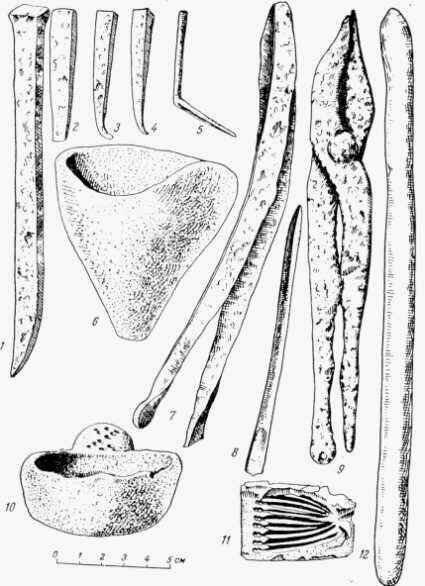 Инструменты ундугунского кузнеца.