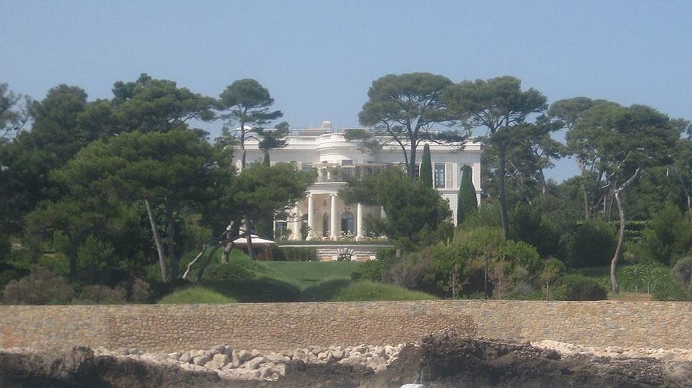    Вилла Château de la Croë на мысе Антиб