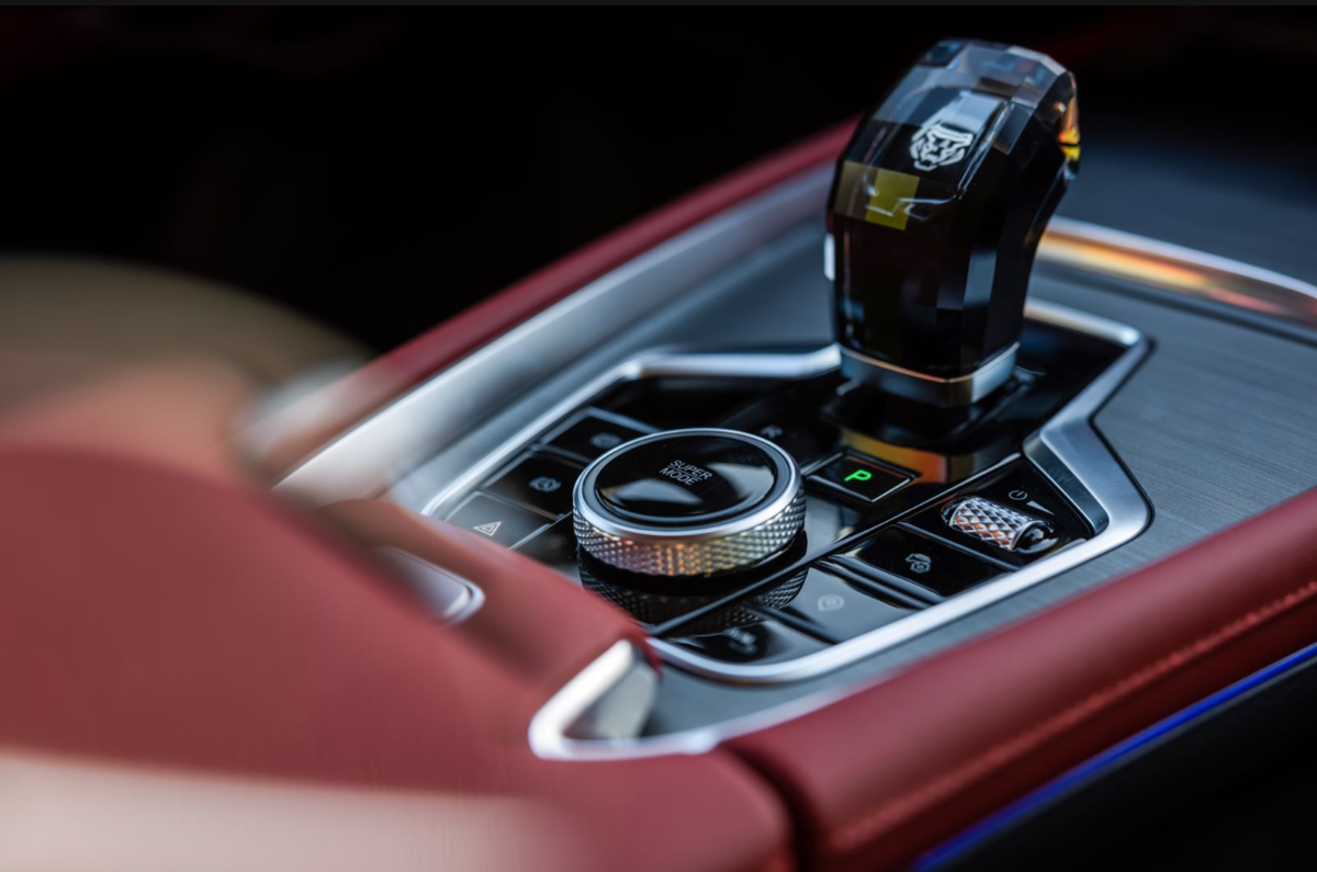 На фото: Фрагменты интерьера нового кроссовера Chery Tiggo 7 Plus