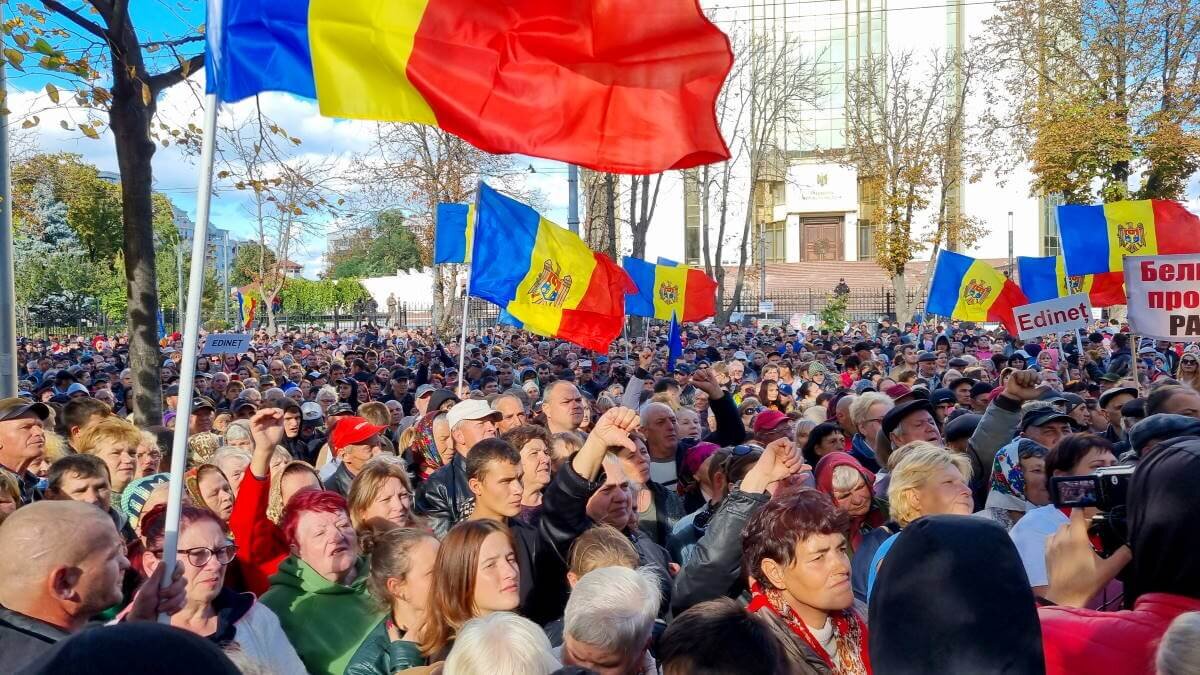 Протесты в Кишинёве