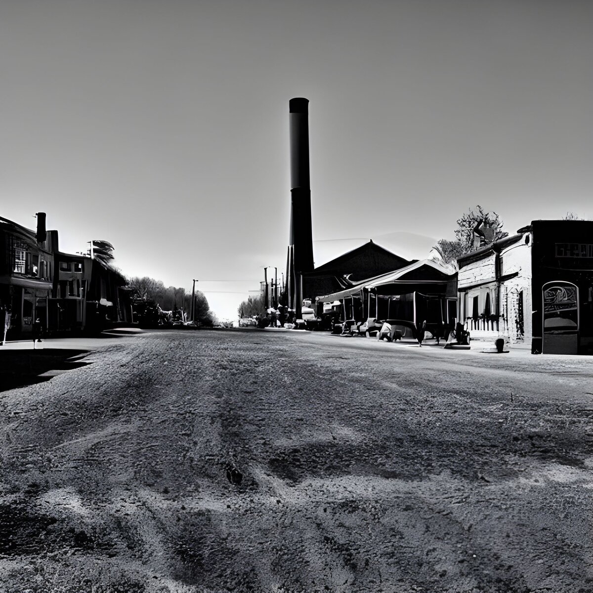 Город Виал, описанный в романе, похож на то, что выдала мне нейросеть по запросу "черный город"