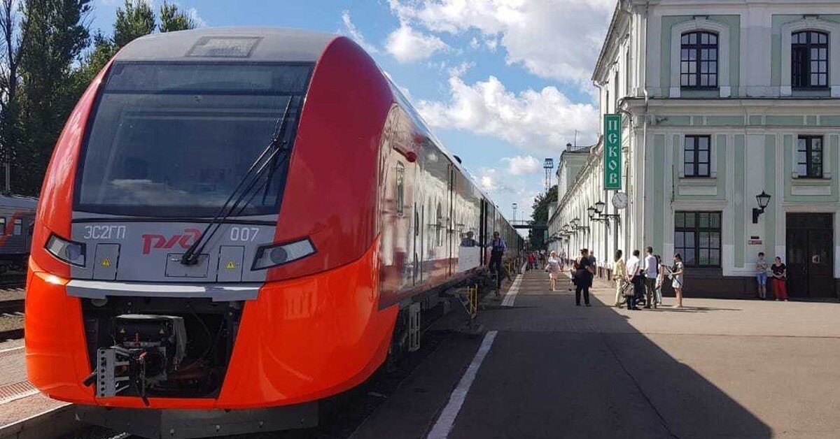 Поезд санкт петербург псков