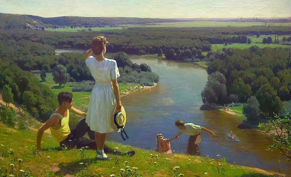 Художник Михаил Лихачёв.