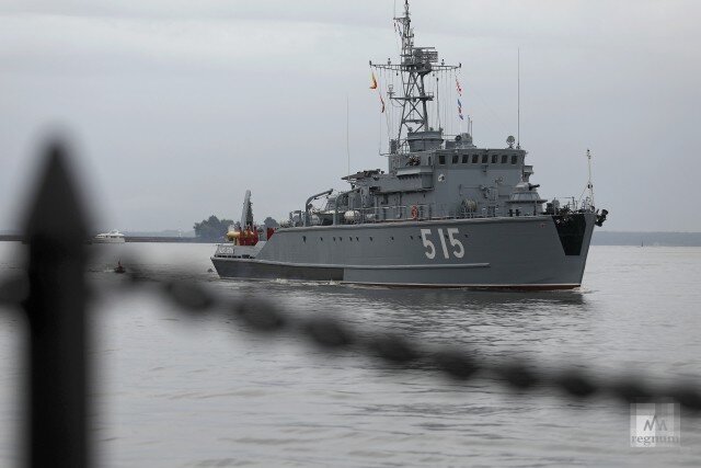    Базовый тральщик «Павел Хенов» на международном военно-техническом форуме «Армия-2020» Дарья Драй © ИА REGNUM